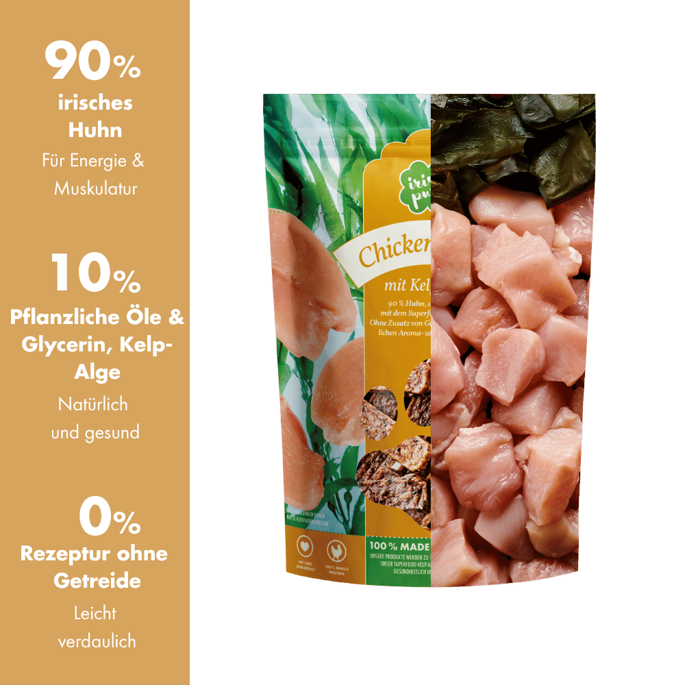chicken Strips USPs mit Ingredients Schnitt