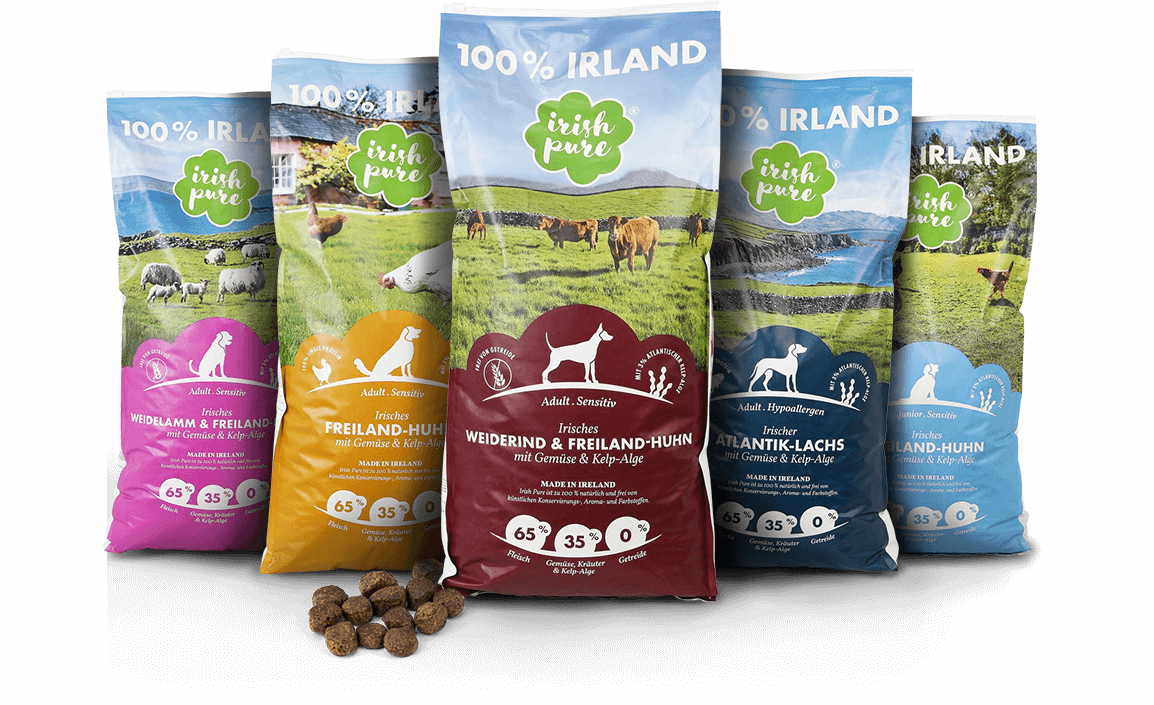 Irish Pure Hundefutter Test