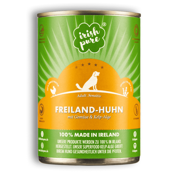 Nassfutter Freiland-Huhn Irish Pure