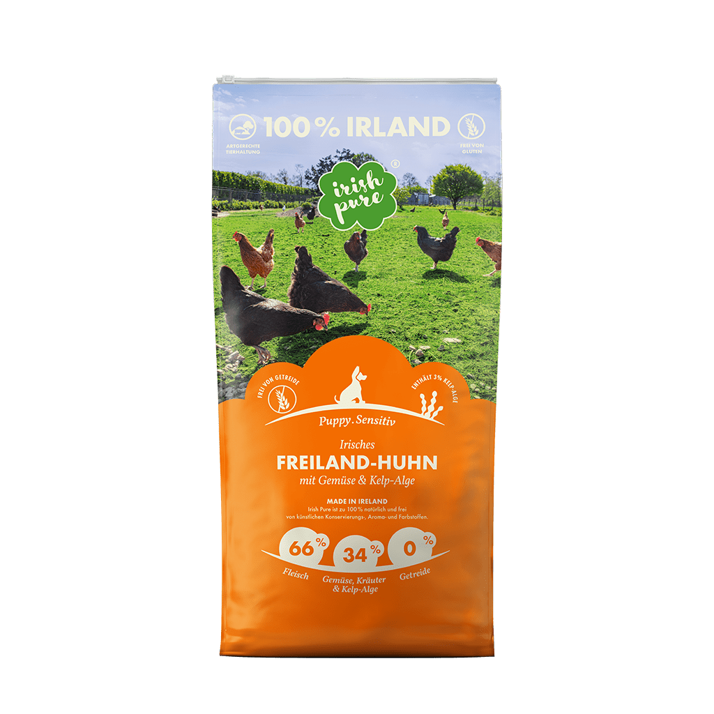Irisches Freiland-Huhn - Premium‑Welpenfutter