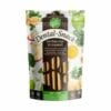 Frontales Bild einer Packung Dental-Snacks, Irish Pure