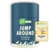 Jump Around von Irish Pure wurde von "DOGORAMA" mit 4,7 von 5 Pfoten als "sehr gut" bewertet.