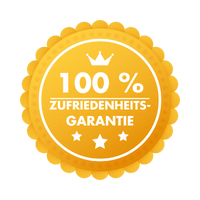 100% Zufriedenheitsgarantie