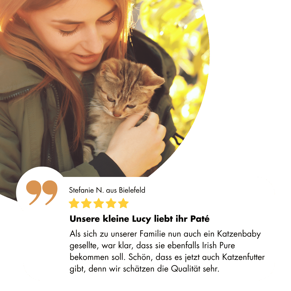 Irisches Huhn Paté Kitten, Bewertung von Ernährungsberaterin