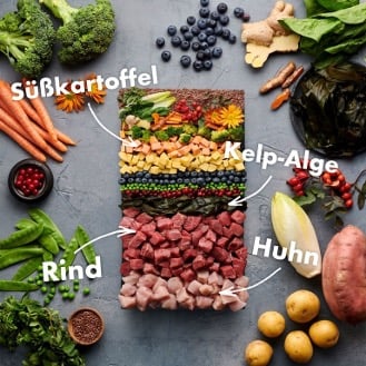 Irish Pure Trockenfutter mit Zutaten